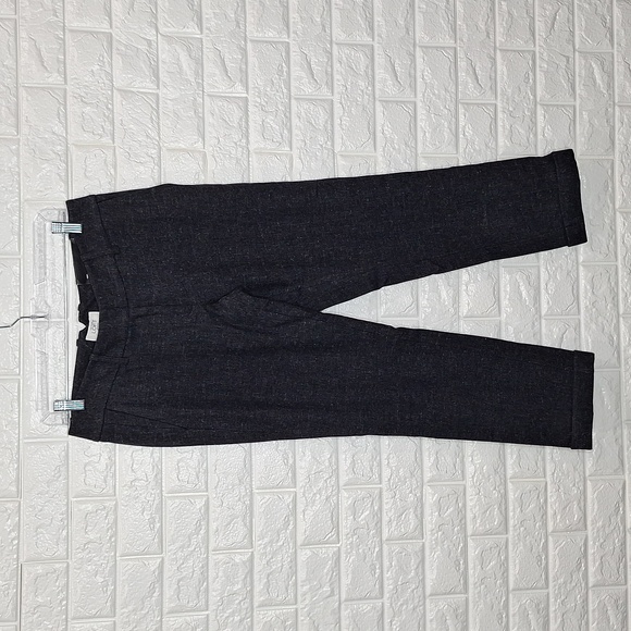 LOFT Pants - LOFT Petite Wool Marisa Lean Trouser Modern Fit Grey with Pockets NWT